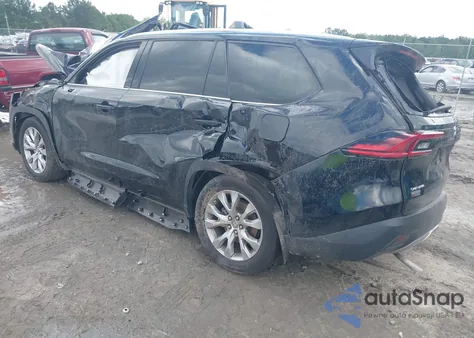 2025 Toyota Grand Highlander Hybrid Limited из США, поврежденный, VIN 5TDACAB55SS038480